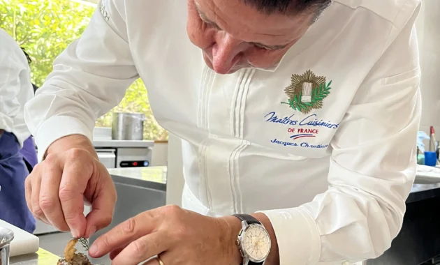 jacques chrétien en cuisine