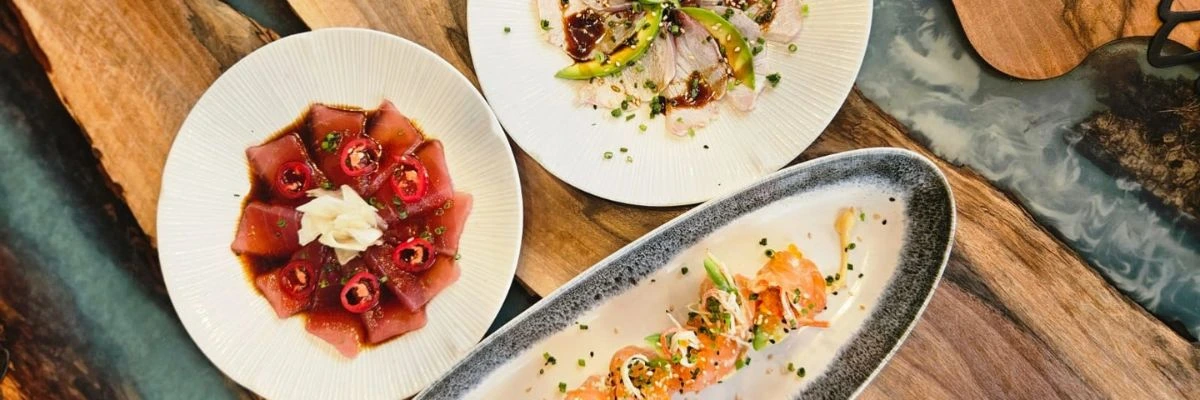 présentation de sushis