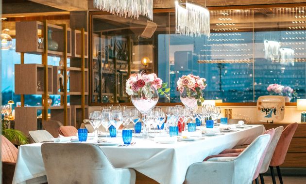 restaurant table du chef