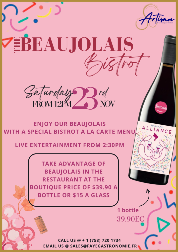 tasting event flyer